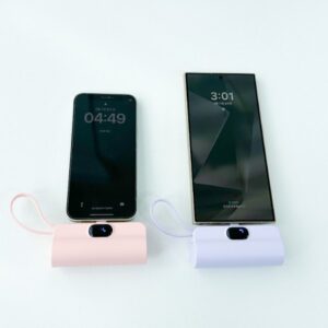 머레이 배터리 화면 표시 컬러 도킹형 보조배터리제작 5000mAh 8핀C타입 MDK-50 대표이미지